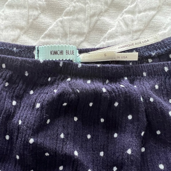 Navy/White Polka Dot Dress - Picture 3 of 3